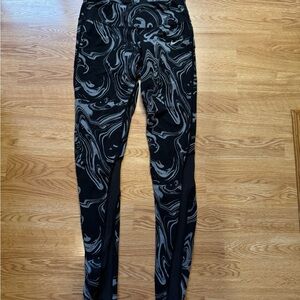 Nike Black and Gray Dri-FIT Leggings